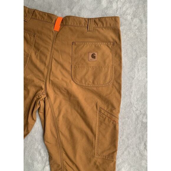 Carhartt Rugged Flex Relaxed Fit Utility Carhartt Brown outwork outhunt 40x 34 - Picture 9 of 10